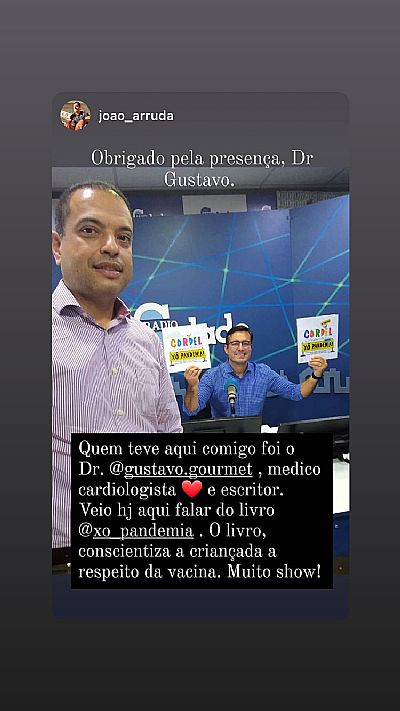 CORDEL INFANTIL XÔ PANDEMIA NA RÁDIO CIDADE COM O AMIGO JOÃO ARRUDA